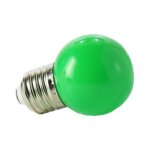 Jandei - ampoule led couleur 1w e27 party green ampoule led e27 couleurs
