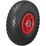 Jante plastique de roue de secours avec pneu pu 260x85mm