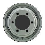 Jante tôle 15 pouces - 6 trous - 5, 5x15 6x205 ethm115, 0 al161 argent Jante tôle 15 pouces - 6 trous - 5, 5x15 6x205 ethm115, 0 al161 argent