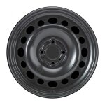 Jante tle 16 pouces - 4 trous - 6x16 4x108 et23 al65 noir
