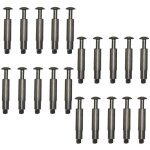 Jardiboutique - lot de 20 pitons douille inox � 12 mm, pour b�che de piscine.