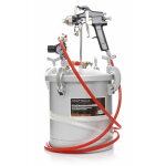 Jardibricodeco - pulv�risateur pistolet generateur de peinture pneumatique 8l