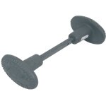 Jardinier massard - bouton double c6 orn� en fonte peint appret gris j502182