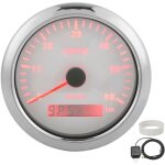 Jauge de compteur de vitesse gps 85 mm 0 - 60km / h compteur kilom�trique � �cran lcd avec r�tro�clairage ...