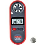Jauge de compteur de vitesse du vent portable an�mom�tre, an�mom�tre de temp�rature de l'air num�rique ...