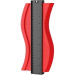 Jauge de contour, 10 pouces r�gle copieur de contour pour gabarit de d�coupe, outils de tra�age copieur ...