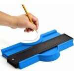 Jauge de contour 25cm, duplication de forme et profil irr�gulier pour gabarit de d�coupe, outil de tra�age ...