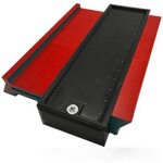 Jauge de contour, outil de mesure de profil de duplicateur de jauge en plastique - profil de carrelage ...