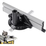 Jauge de coupe pour bois - r�gle � onglet r�glable, guide de pr�cision pour scie circulaire sur table ...