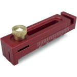 Jauge d'�paisseur essentielle pour le travail du bois - en alliage d'aluminium - r�gle d'�paisseur - ...