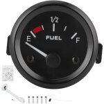 Jauge de niveau de carburant de 5, 1 cm avec lumi�re blanche avec capteur � flotteur universel pour v�hicules ...