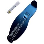 [jamais utilis�] jauge de pied, pedimetre enfants et adultes, mesureur de pieds, mesure pour d�terminer ...