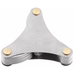 Jauge de prise de filetage d'application large facile  utiliser, jauge de mesure de filetage en acier ...