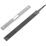 Jauge de profondeur de pelouse en acier pour trononneuse - outil d'afftage plat - guide testeur d'outils ...