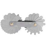 Jauge de rayon en acier alliage pour arcs concaves / convexes, outil de mesure industriel de haute pr�cision ...