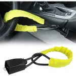 Jaune, serrure de volant serrure de ceinture de sécurité antivol sac à main serrure convient à la plupart ... Jaune, serrure de volant serrure de ceinture de sécurité antivol sac à main serrure convient à la plupart ...