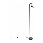 Java - lampadaire - 1 lumire - h 145 cm - noir - moderne - clairage intrieur - salon i chambre i cuisine ...