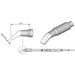 Jbc - c245742 panne de fer � souder forme de burin, droite taille de la panne 0. 3 mm contenu 1 pc(s) ...