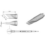 Jbc - tools panne de fer � souder couteau lame 45� contenu 1 pc(s) d951351