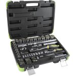 Jbm - mallette � outils de 74 pi�ces avec cl�s � douille � 12 tranchants 53074