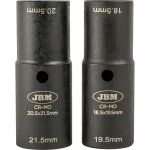Jbm54734 jeu de 2 douilles � chocs 1 / 2  pour jantes en aluminium ford