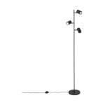 Jeana - lampadaire - 3 lumi�re - h 1500 mm - noir - moderne - �clairage int�rieur - salon i chambre i ...