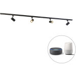 Jeana - led dimmable systme de rail spot luminaire plafond, plafonnier compatible pour led variateur ...