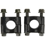 Jeffergarden 1 paire 22mm universel guidon riser pince monotrou poigne barre montage pince pour moto ...