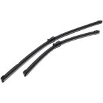 Jeffergarden - 1 paire de balais d'essuie - glace de pare - brise avant de voiture pour ford focus c ...