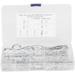 Jeffergarden 125 pices antirouille en acier au carbone pingle  cheveux attelage de retenue r clip ...