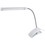 Jeffergarden 1pc usb lumi�re led pince sur pince lit table �tude bureau lampe de lecture blanc