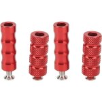 Jeffergarden 2 paires de repose - pieds de frein de moto placage de processus cnc ajustement prcis pour ...