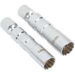 Jeffergarden coffret de douilles de bougie d'allumage magnétiques à paroi mince de 14 mm et 16 mm, adaptées ... Jeffergarden coffret de douilles de bougie d'allumage magnétiques à paroi mince de 14 mm et 16 mm, adaptées ...