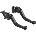 Jeffergarden 2 pices levier d'embrayage de frein de moto dispositif de freinage de guidon rglable en ...