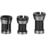 Jeffergarden 3 pices 6 / 6. 35 / 8mm adaptateur de mandrin travail du bois fraisage coupe coupe mandrin ...