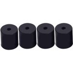 Jeffergarden 4 pi�ces d'espacement solide en silicone, colonne de silice de nivellement de lit chaud ...