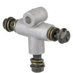 Jeffergarden adaptateur 3 voies, connecteur de tuyau hydraulique, connecteur de raccord de tuyau de tuyau ...