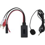 Jeffergarden adaptateur bluetooth aux in pour voiture, cble sans fil avec microphone, mains libres, pour ...