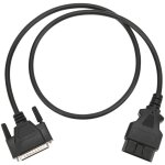 Jeffergarden adaptateur de c�ble de diagnostic obd2 m�le vers db25 16 broches 102 cm / 40 pouces pour ...
