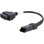 Jeffergarden adaptateur de diagnostic obd2 4 broches pour ducati panigale, compatible avec multistrada ...