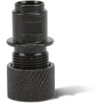 Jeffergarden adaptateur de filetage m8x0, 75 mm  1 / 2 - 28, adaptateur de connecteur de filetage de ...