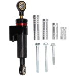 Jeffergarden amortisseur de direction de moto en alliage d'aluminium anodis�, support directionnel adapt� ...