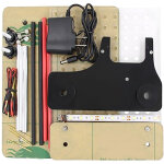 Jeffergarden banc d'essai de ch�ssis avec 4 sondes, prend en charge 22 adaptateurs, outil de programmation ...