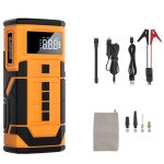 Jeffergarden booster batterie voiture 600a 10000mah booster batterie moto / auto 12v demarreur batterie ...