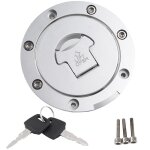 Bouchon de rservoir d'essence pour moto, couvercle de rservoir avec serrure et 2 cls pour cbr600rr ...