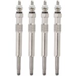 Jeffergarden bougie de prchauffage de chauffage 7700100558, 4 pices, remplacement pour renault clio ...