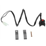 Jeffergarden bouton d'arr�t d'urgence et de klaxon, accessoire universel pour guidon de moto 22 mm