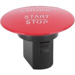 Jeffergarden bouton - poussoir de d�marrage / arr�t moteur sans cl�, interrupteur rouge 2215450714 compatible ...