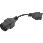 Jeffergarden cble de diagnostic odb2, adaptateur de connecteur 17  16 broches pour ford ranger