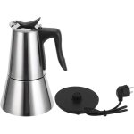 Jeffergarden cafeti�re �lectrique en acier inoxydable de 300ml, bouilloire domestique pour la maison, ...
